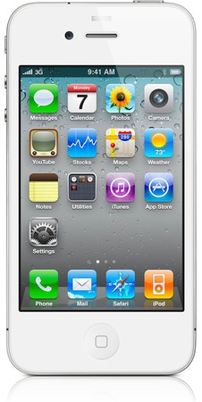 Смартфон APPLE iPhone 4 8GB White - Кольчугино