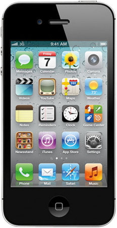Смартфон APPLE iPhone 4S 16GB Black - Кольчугино