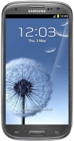 Смартфон Samsung Galaxy S3 GT-I9300 16Gb Titanium grey - Кольчугино